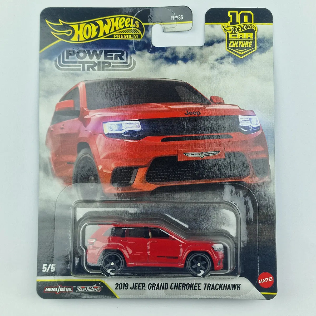 Hot Wheels Premium 2019 Jeep Grand Cherokee Trackhawk