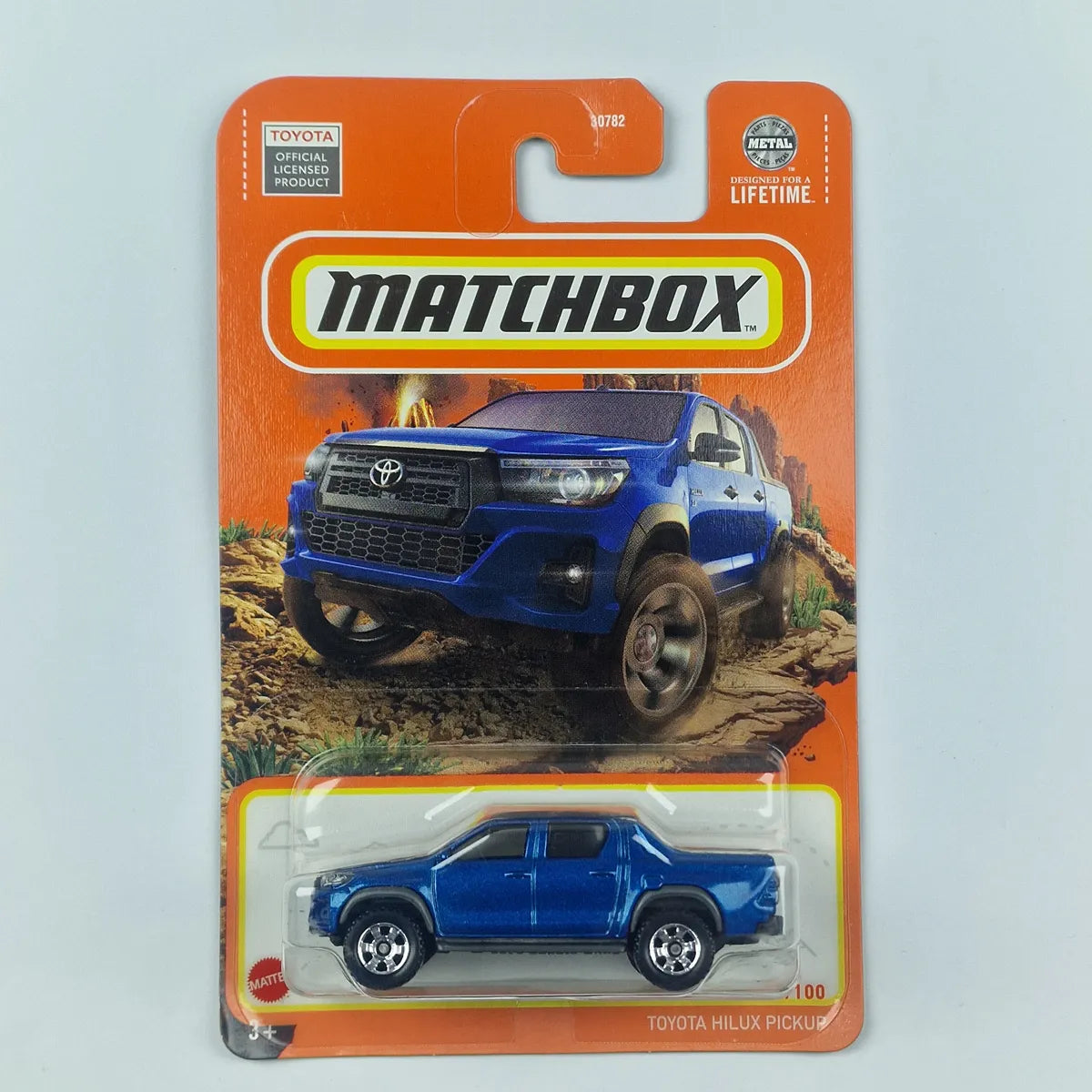 MatchBox Toyota Hilux Pickup Blue