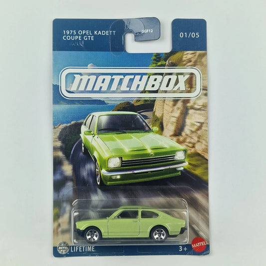 MatchBox 1975 Opel Kadett Coupe GLE Green