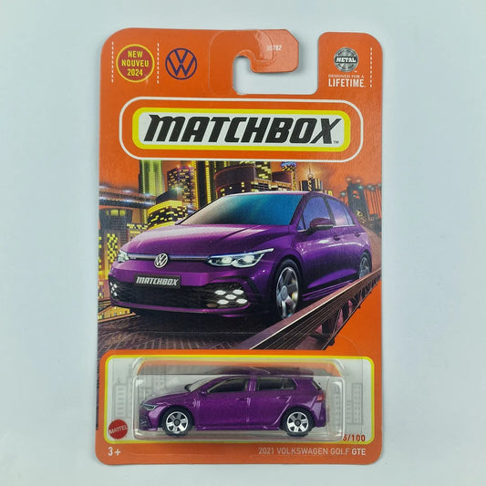 MatchBox 2021 Volkswagen GOLF GTE Purple