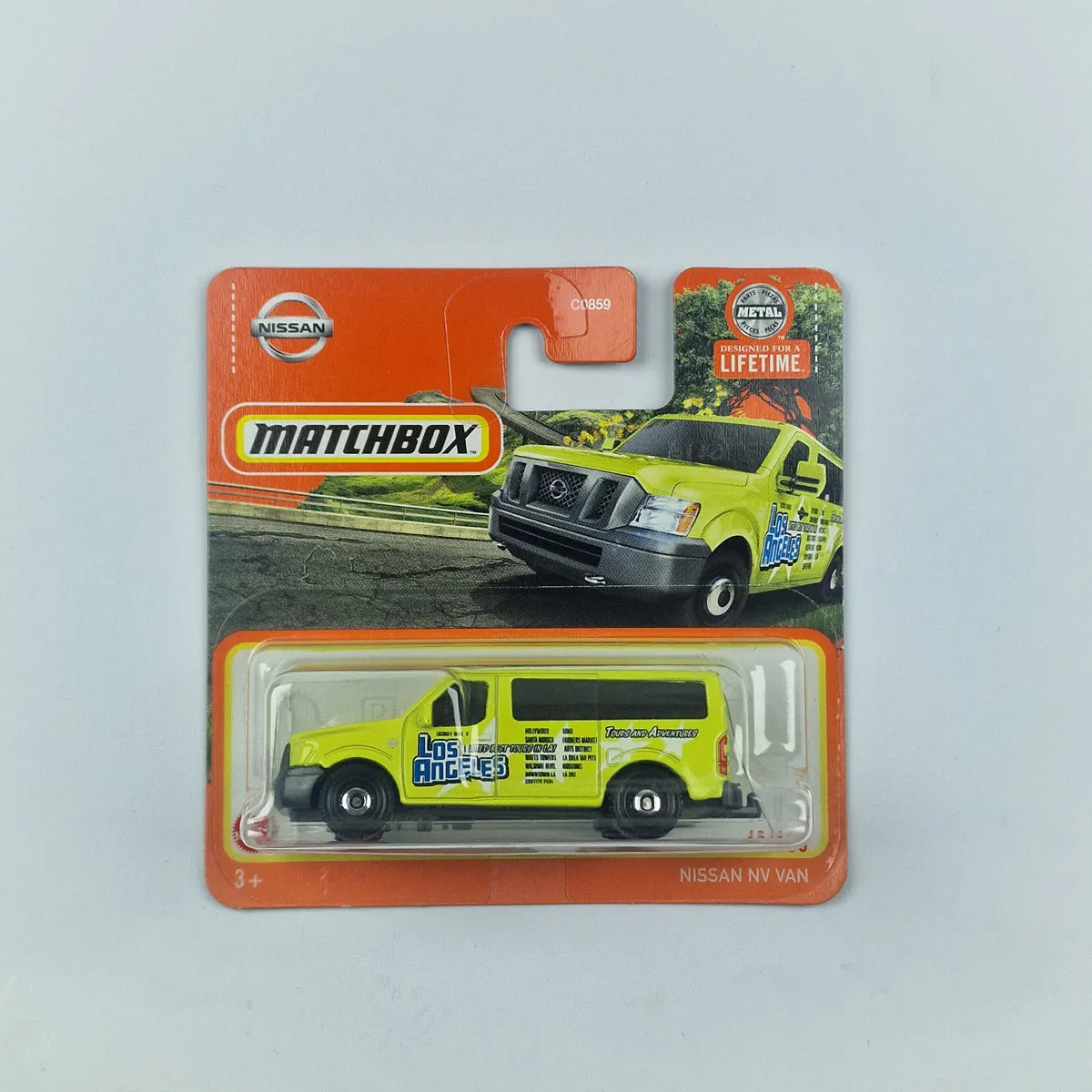 MatchBox Nissan NV Van Short Card