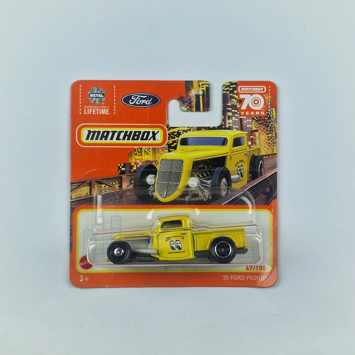 MatchBox 35 Ford Pickup Yellow
