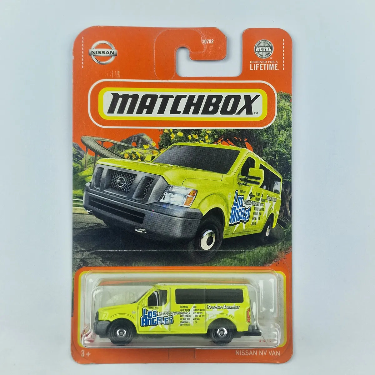MatchBox Nissan NV Van Long Card