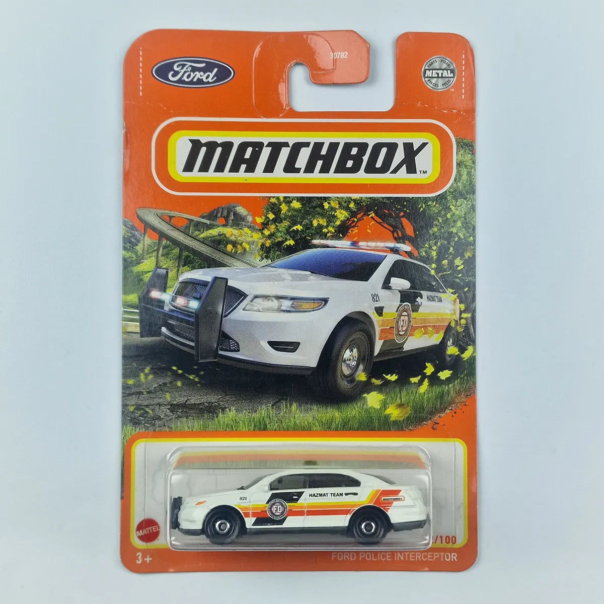 MatchBox Ford Police Interceptor White