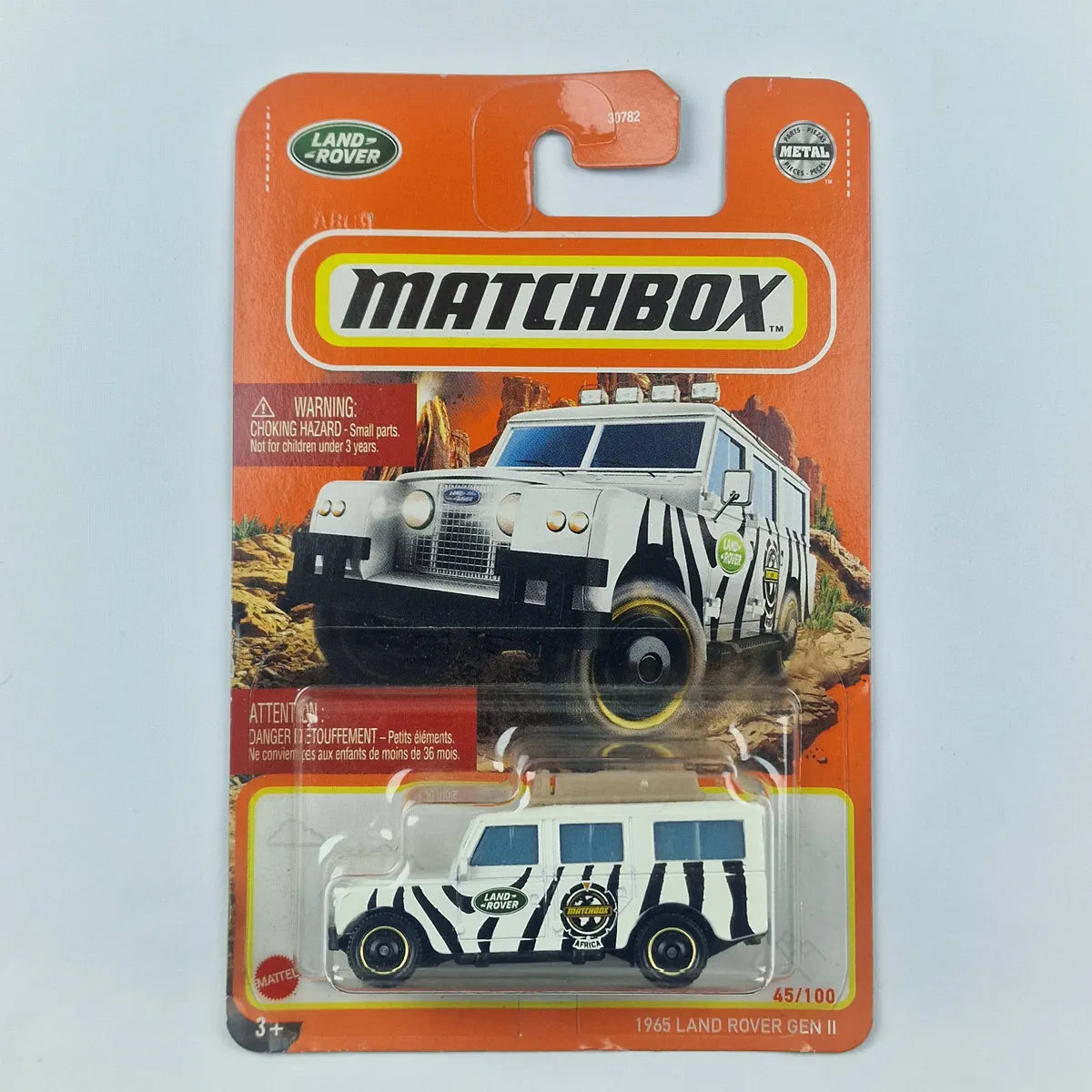 MatchBox 1965 Land Rover Gen II White