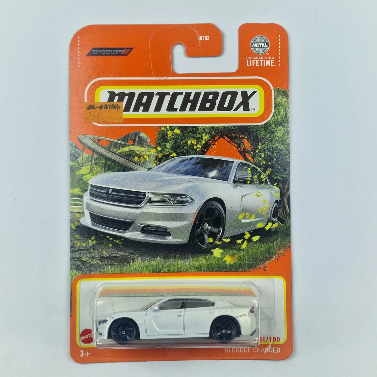 MatchBox 18 Dodge Charger White