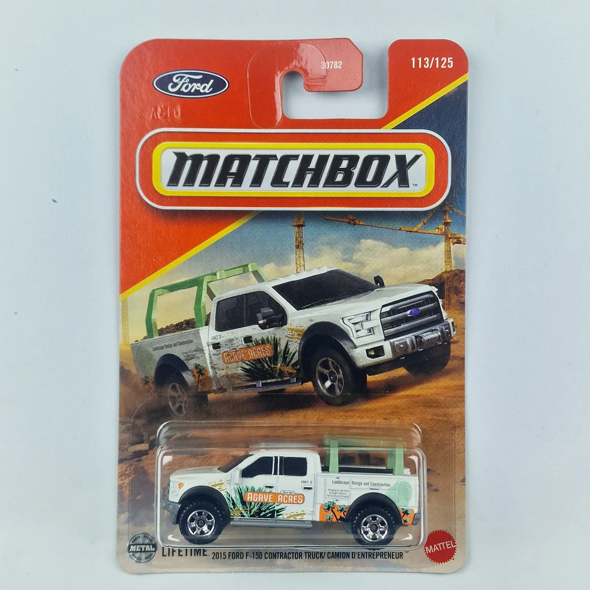 MatchBox 2015 Ford F-150 Contractor Truck