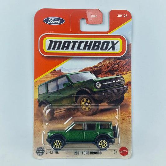 MatchBox 2021 Ford Bronco Green