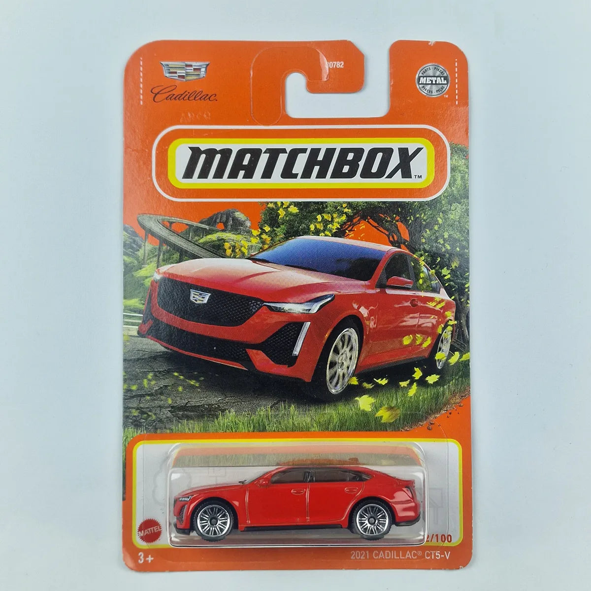 MatchBox 2021 Cadillac CT5-V Red