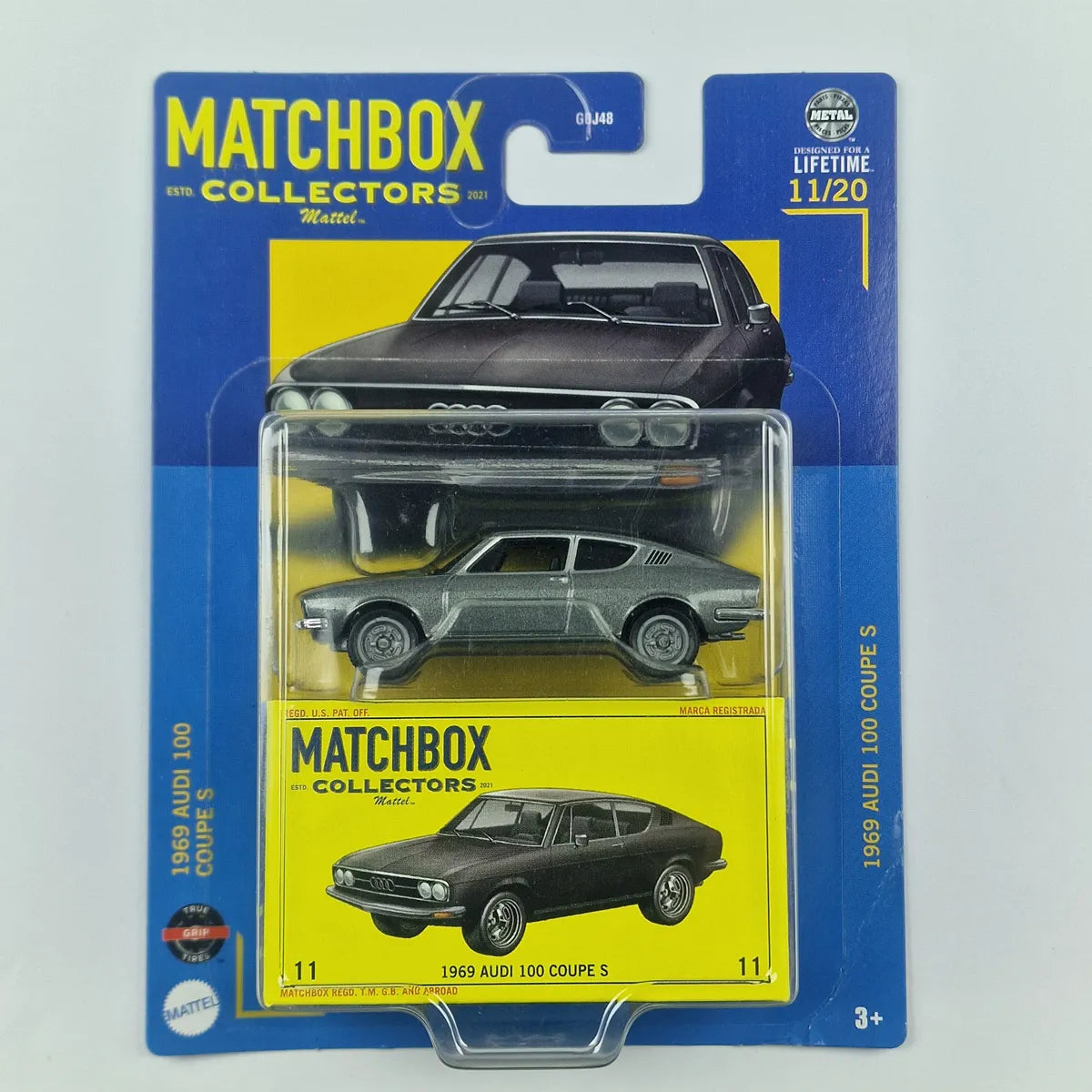 MatchBox Collectors edition 1969 Audi 100 Coupe S