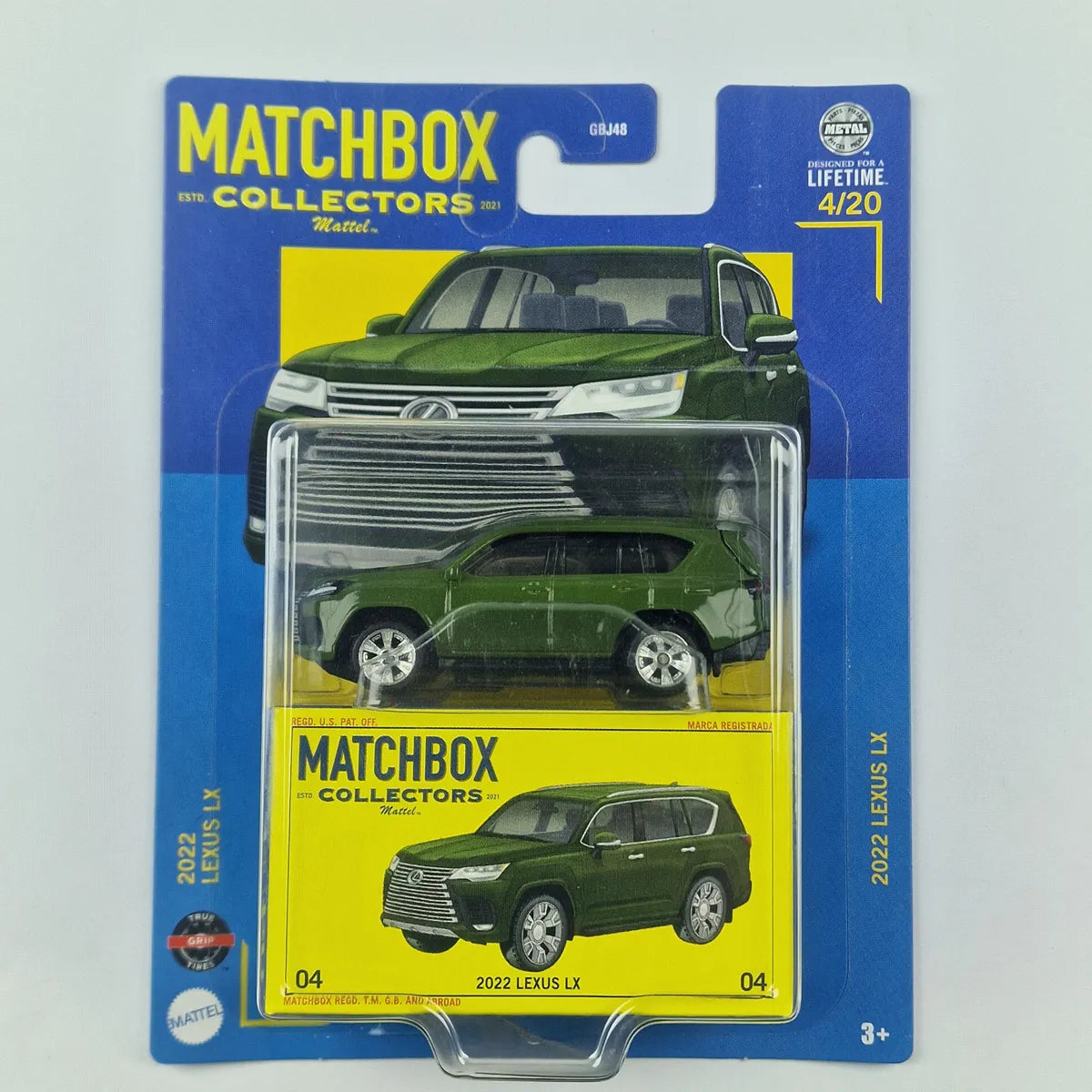 MatchBox Collecxtors Edition 2022 Lexus LX Green