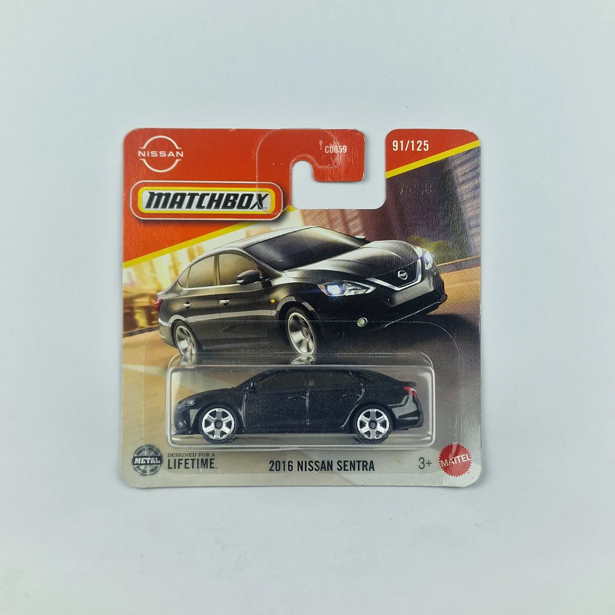 MatchBox 2016 Nissan Sentra Black
