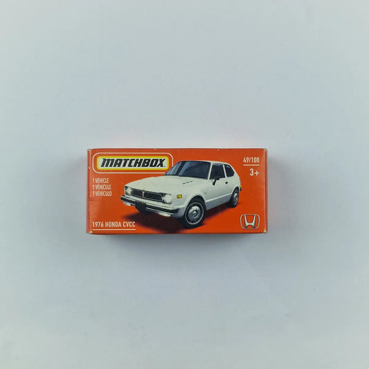 MatchBox 1976 Honda CVCC White Box