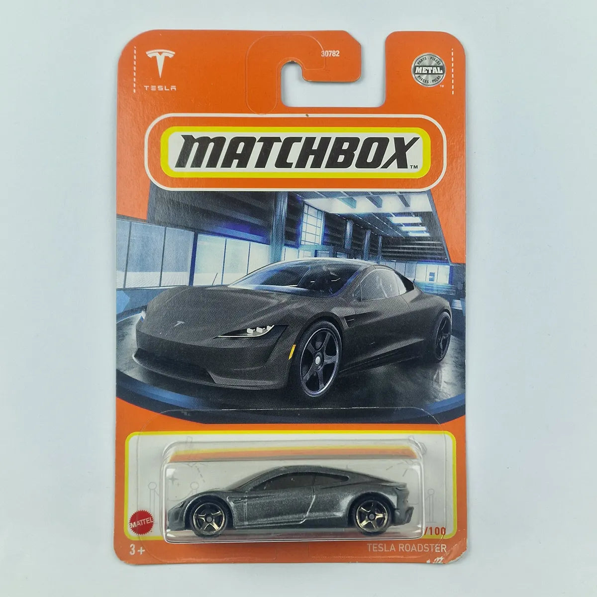 MatchBox Tesla Roadster Grey