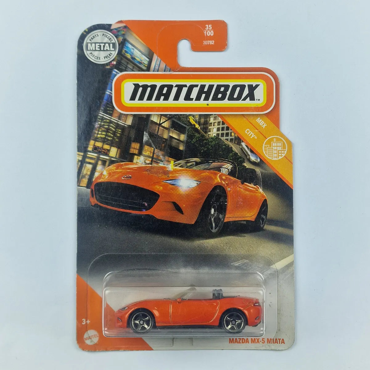 MatchBox Mazda MX-5 Miata Orange