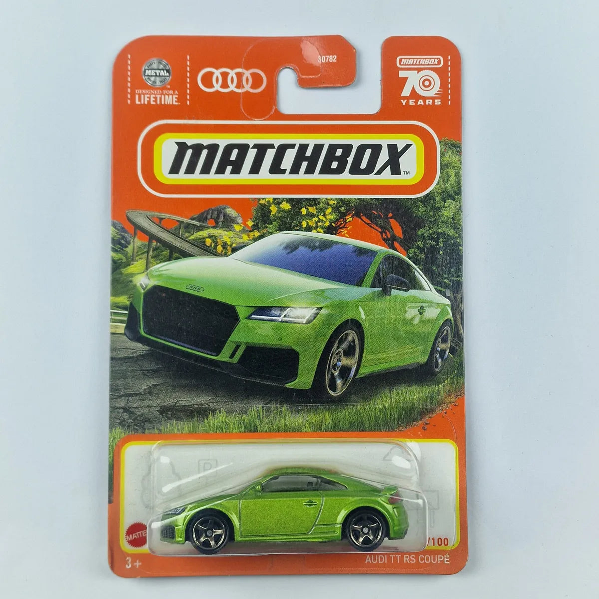 MatchBox Audi TT RS Coupe Green