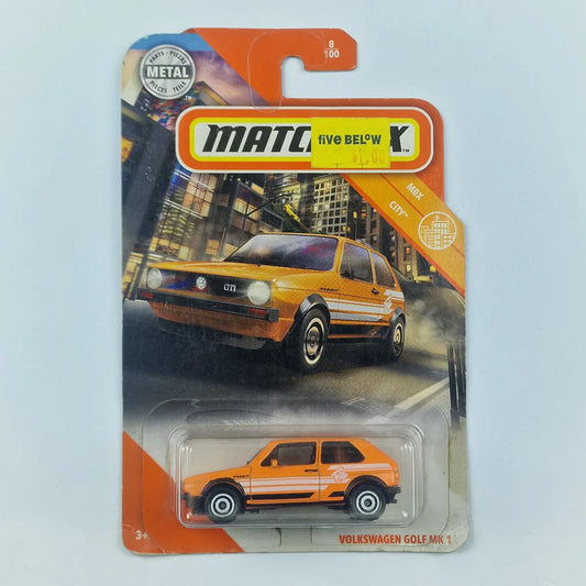 MatchBox Volkswagen Golf MK 1 Orange