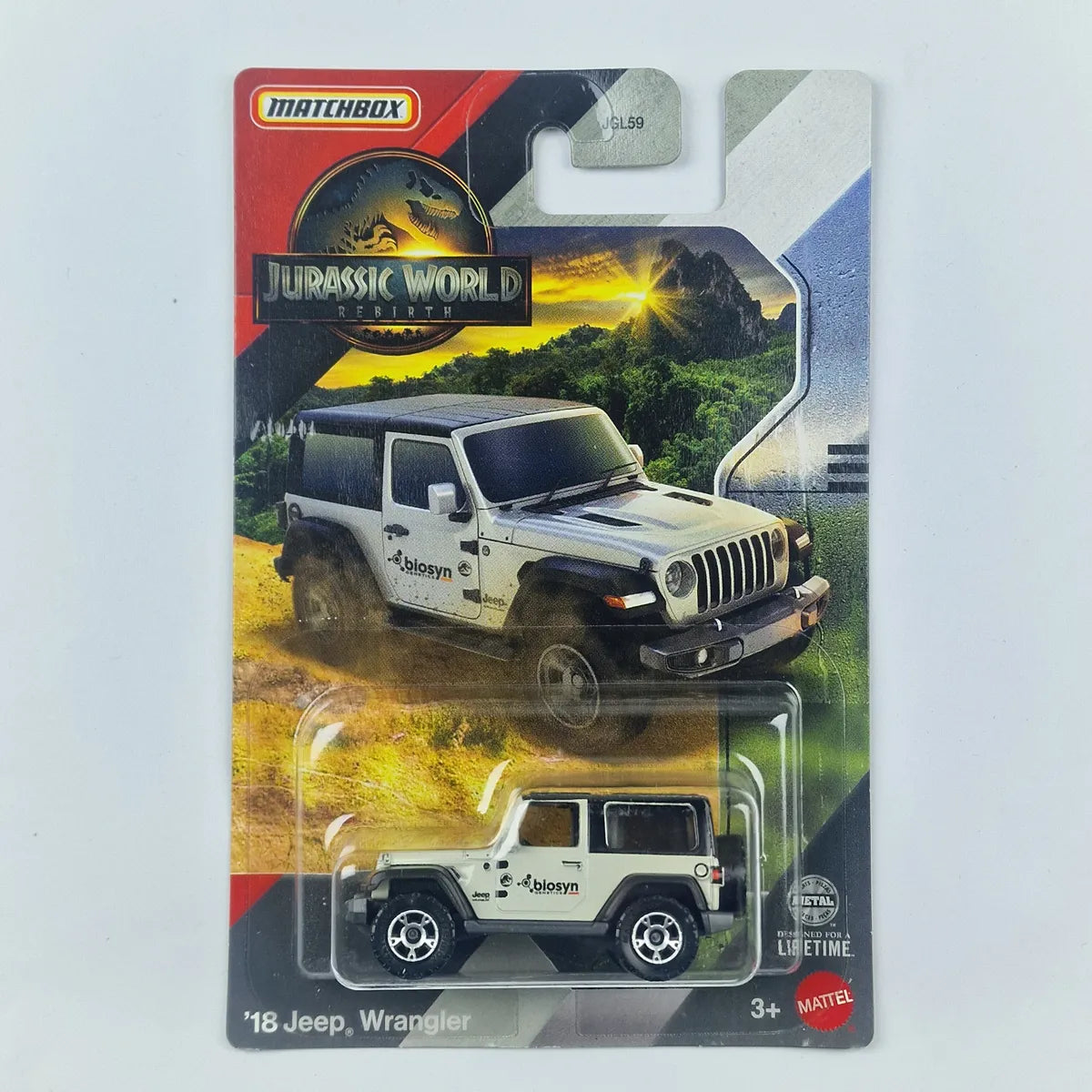 MatchBox 18 Jeep Wrangler Jurassic