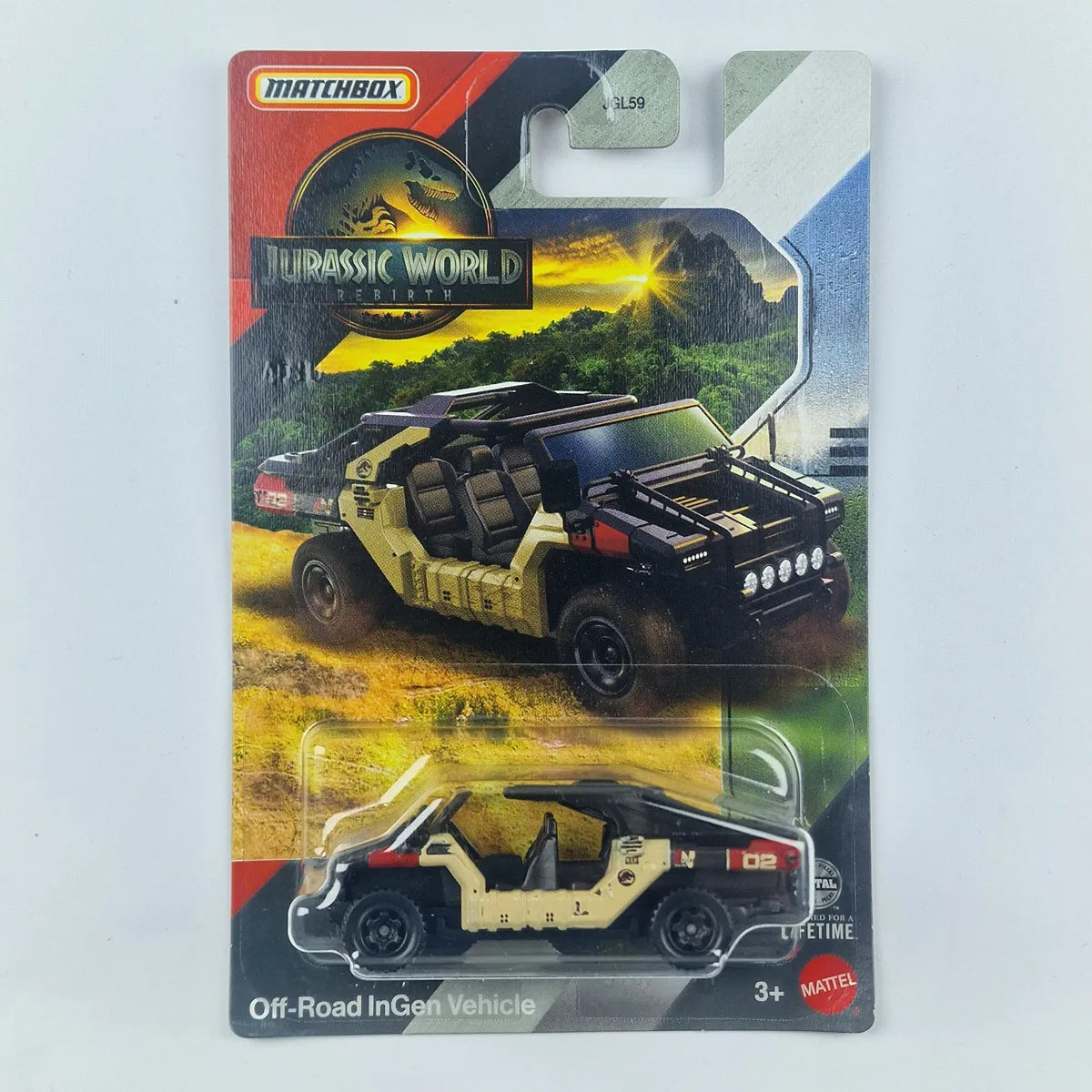 MatchBox Off Road InGen Vehicle Jurassic
