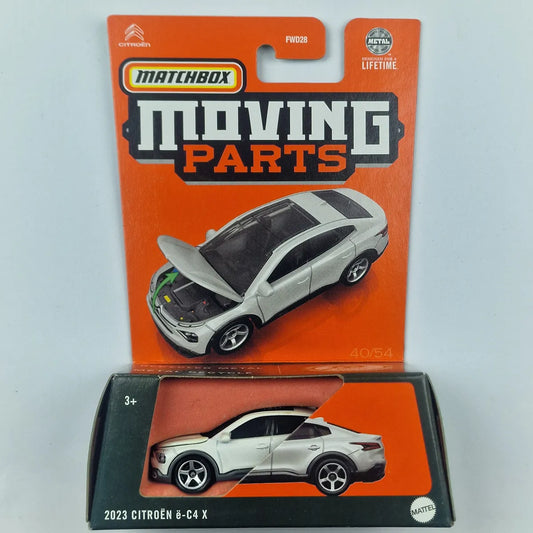 MatchBox Moving Parts 2023 Citreon e-C4 X