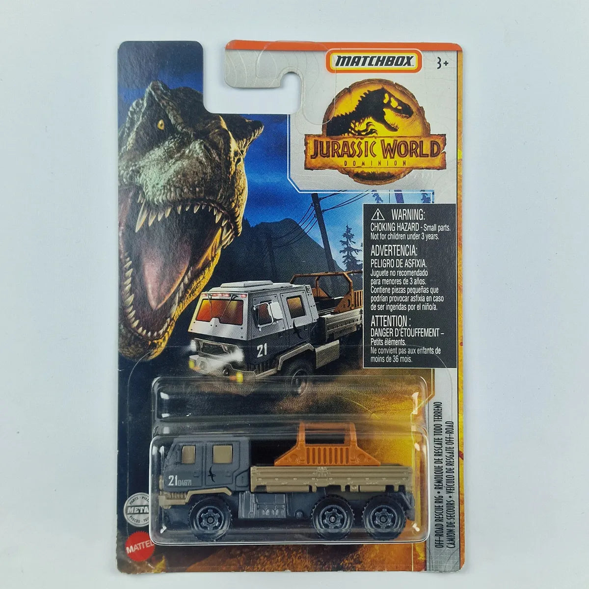MatchBox Off Road Rescue Rig Jurassic
