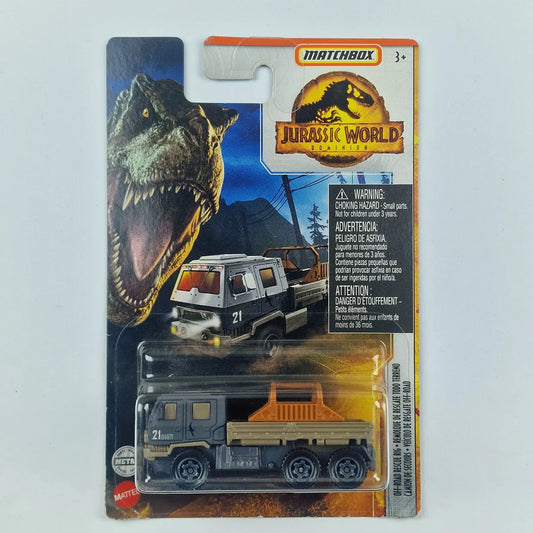 MatchBox Off Road Rescue Rig Jurassic