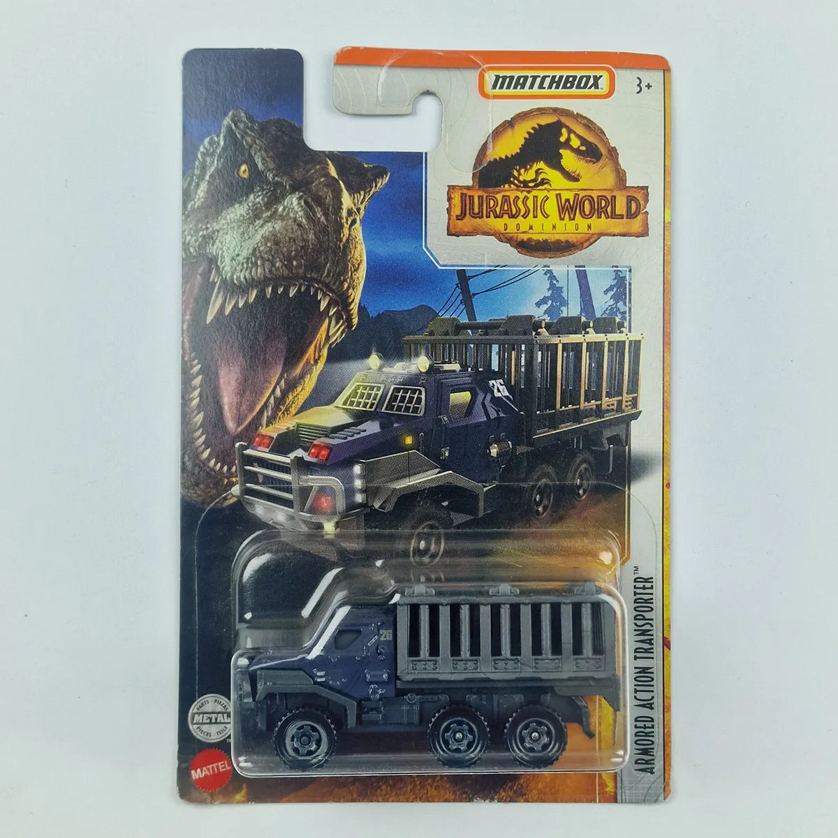 MatchBox Armored Action Transporter Jurassic