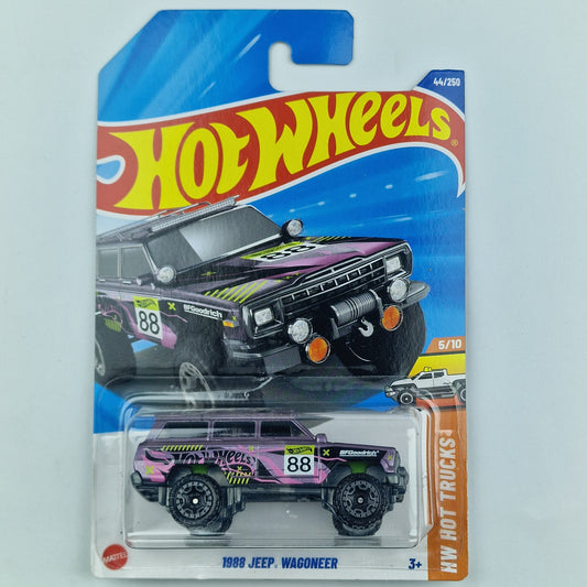 Hot Wheels 1988 Jeep Wagoneer Purple