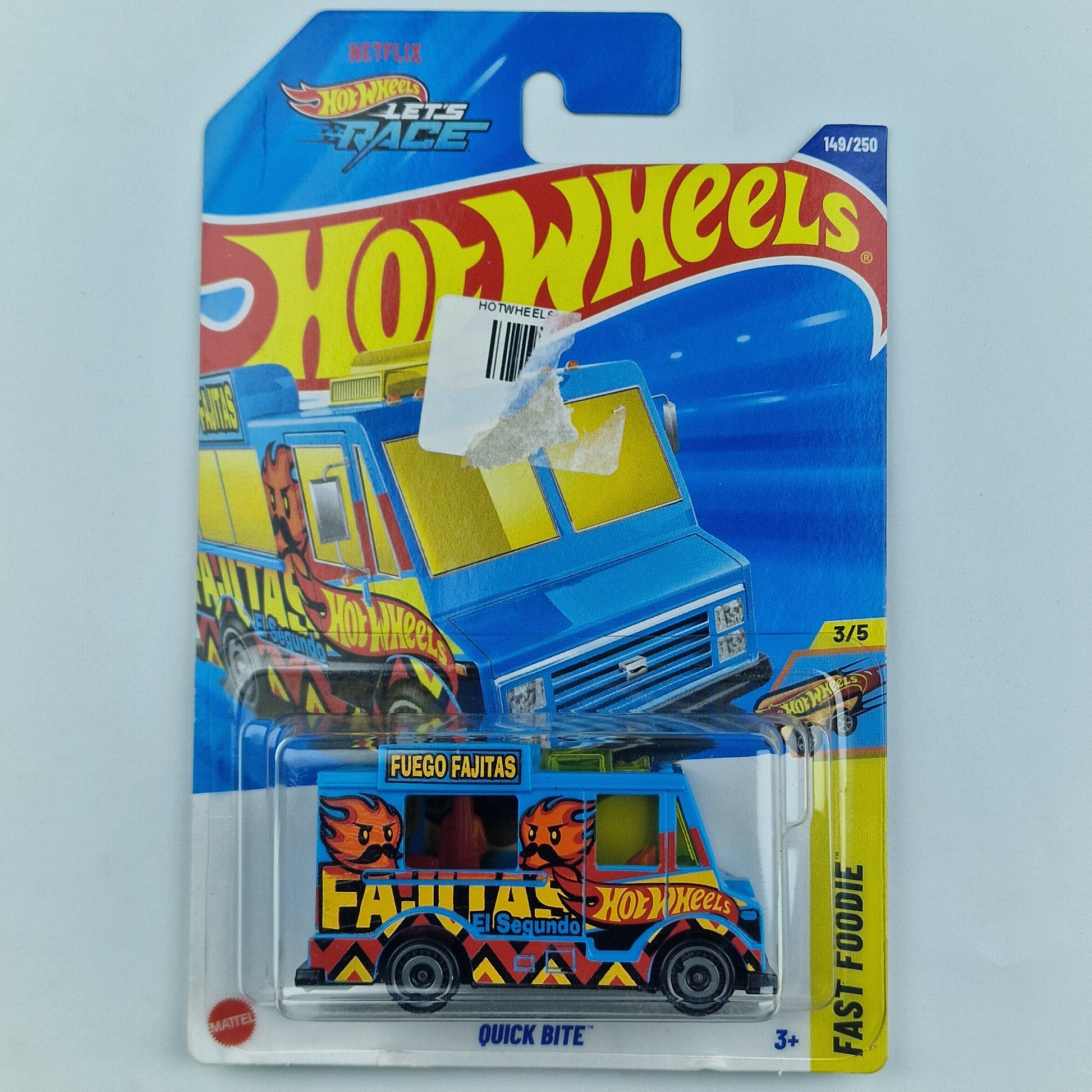 Hot Wheels Quick Bite Blue