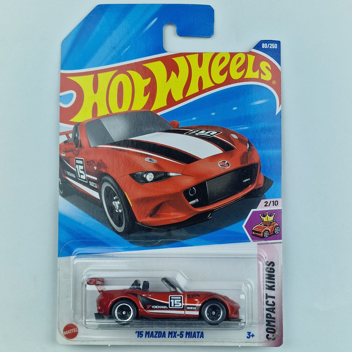 Hot Wheels 15 Mazda MX-5 Miata Orange