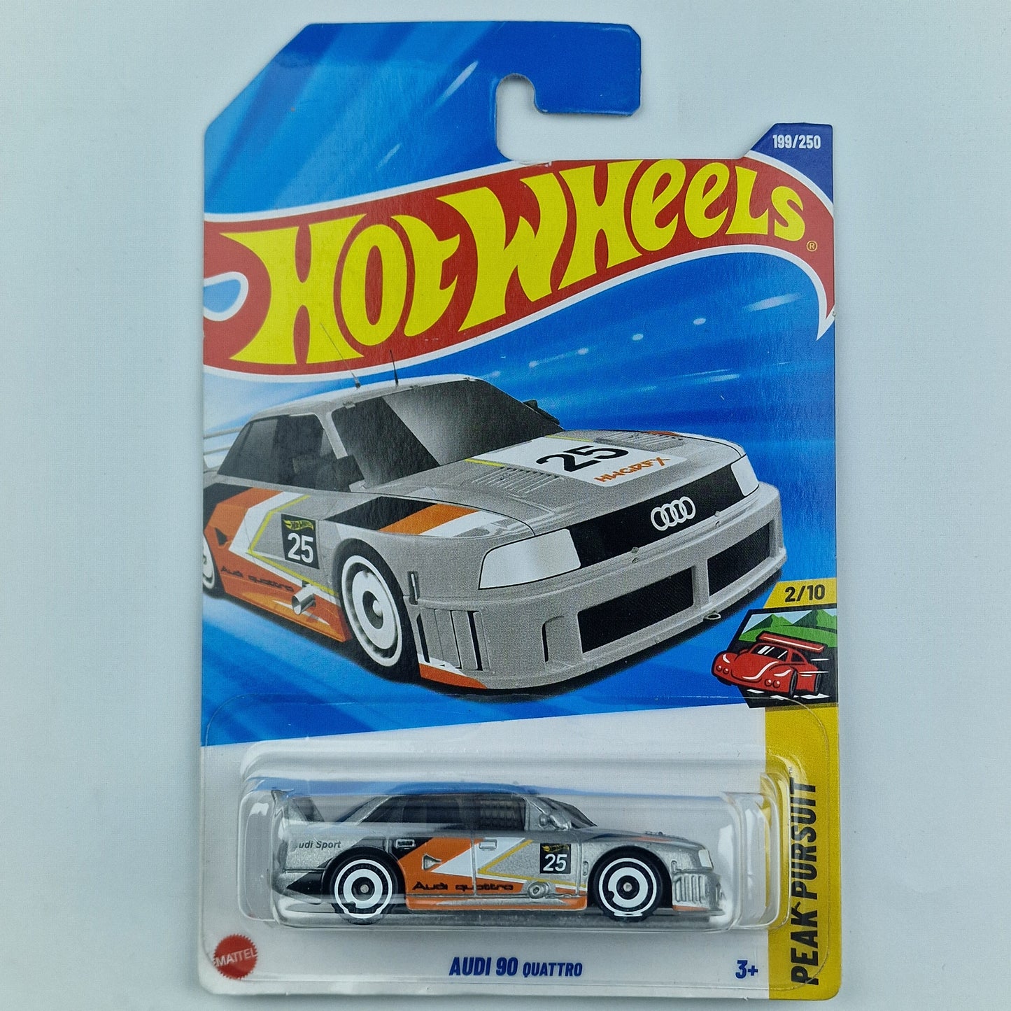 Hot Wheels Audi 90 Quattro Silver