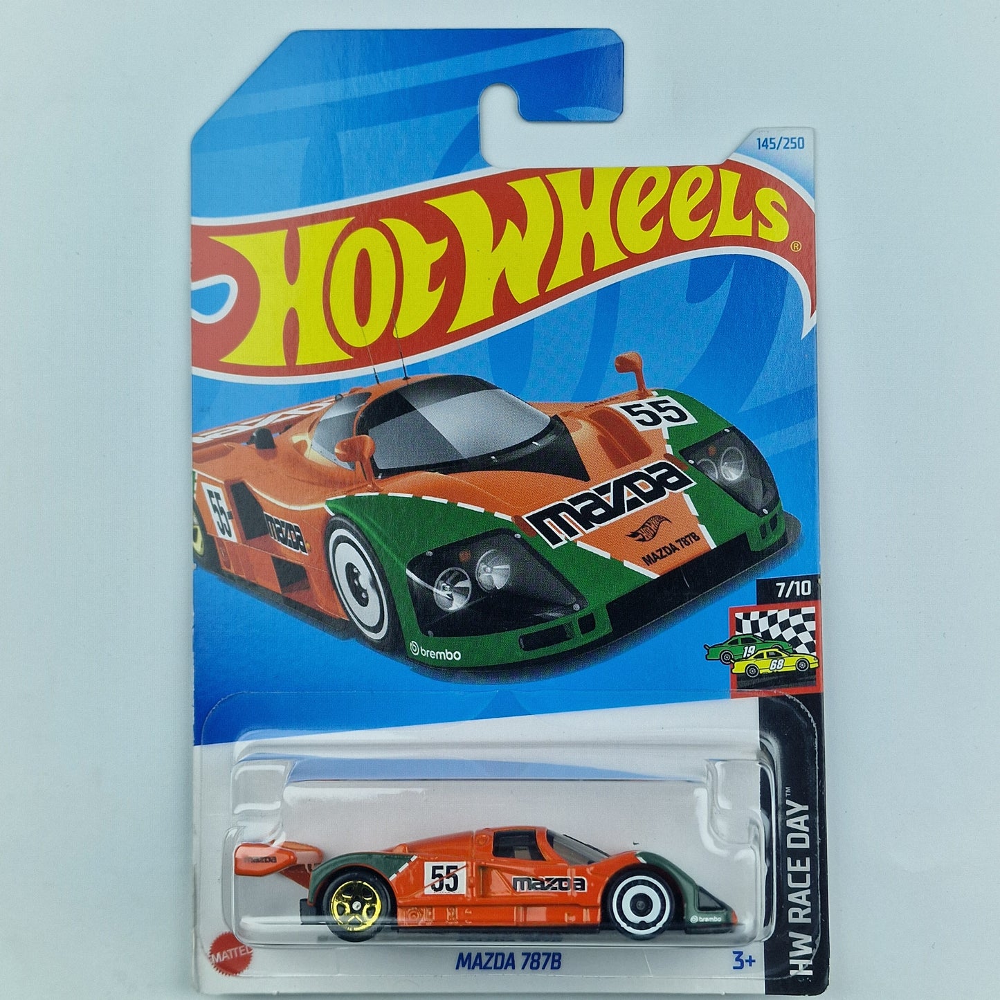 Hot Wheels Mazda 787B Orange