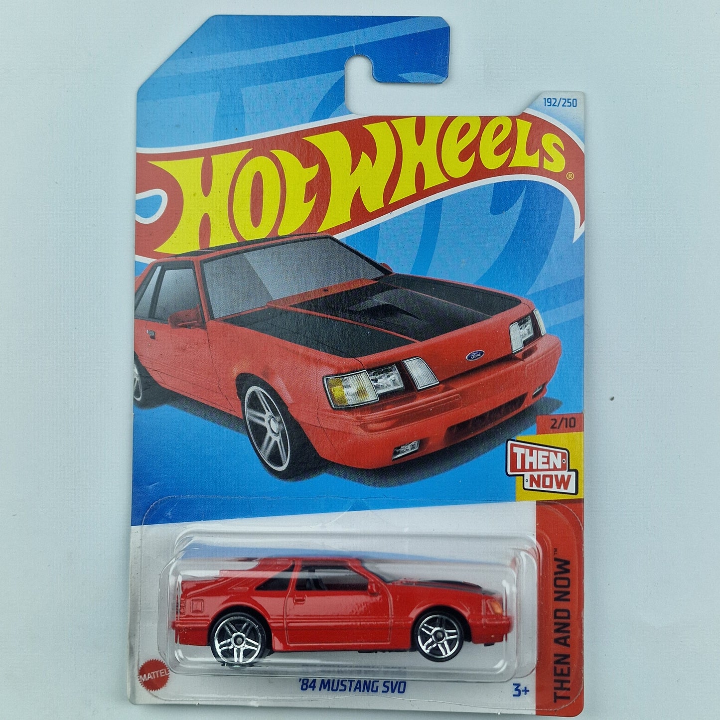 Hot Wheels 84 Mustang SVO Red