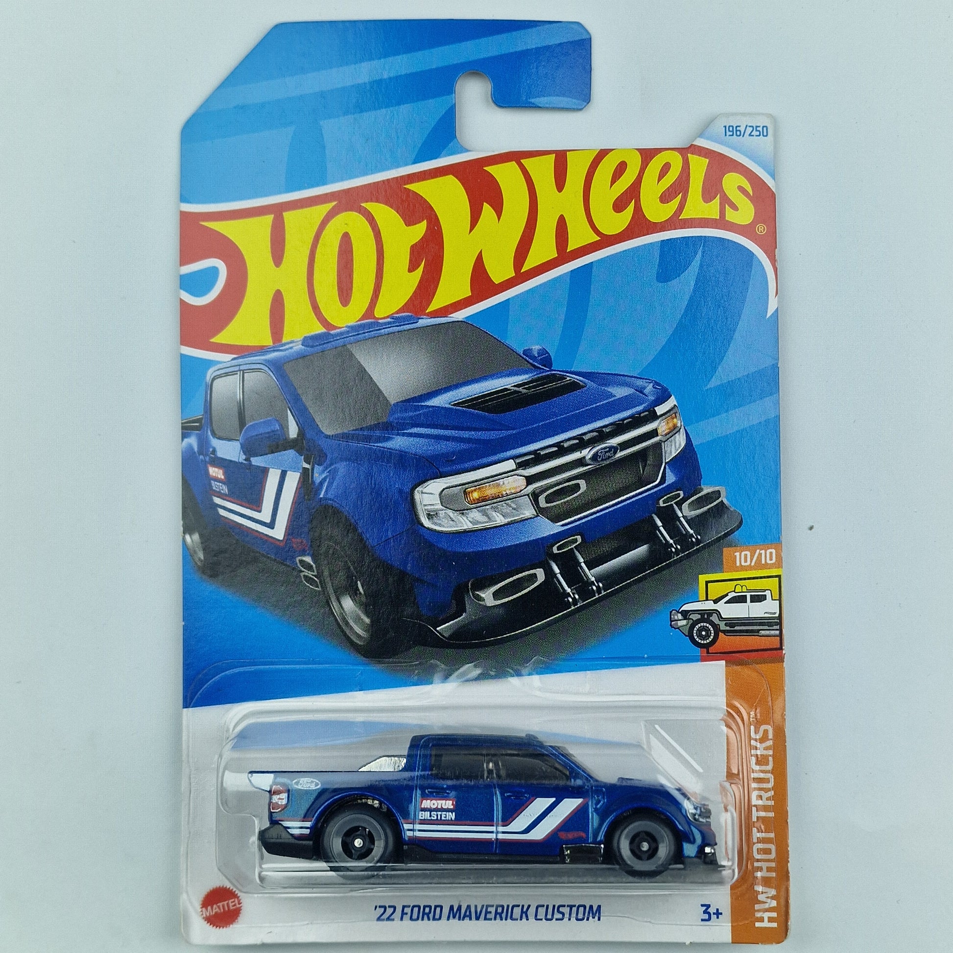 Hot Wheels 22 Ford Maverick Custom Blue