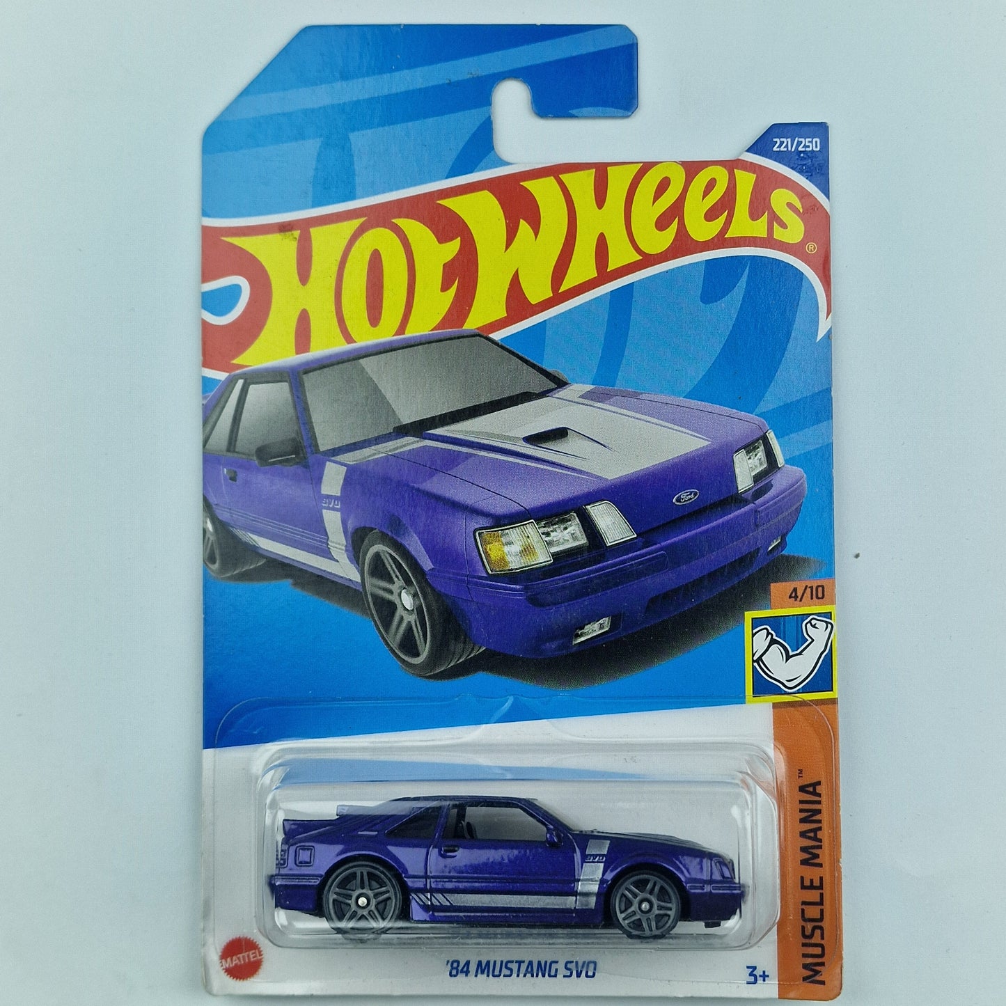 Hot Wheels 84 Mustang SVO Purple