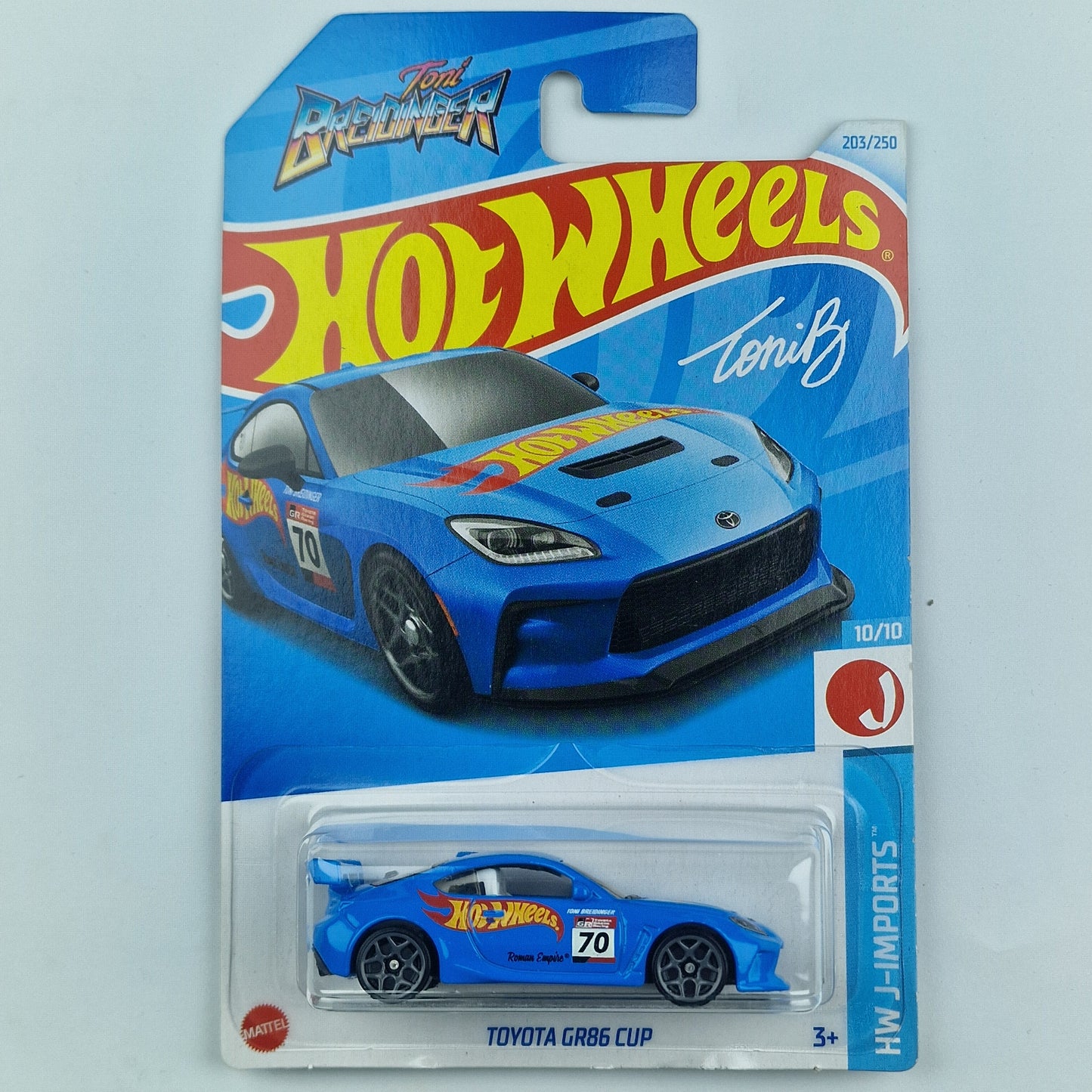 Hot Wheels Toyota GR86 Cup Blue