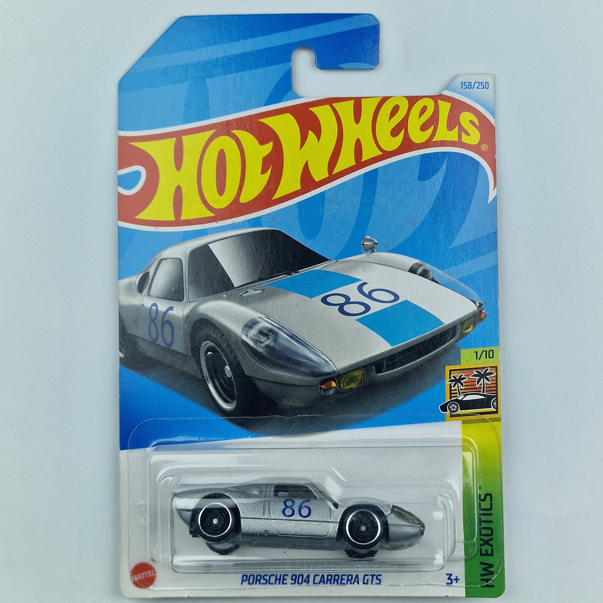 Hot Wheels Porsche 904 Carrera GTS Silver