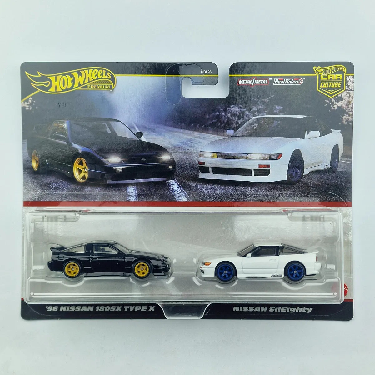 Hot Wheels Premium Nissan 2 Pack 180SX and SilEighty