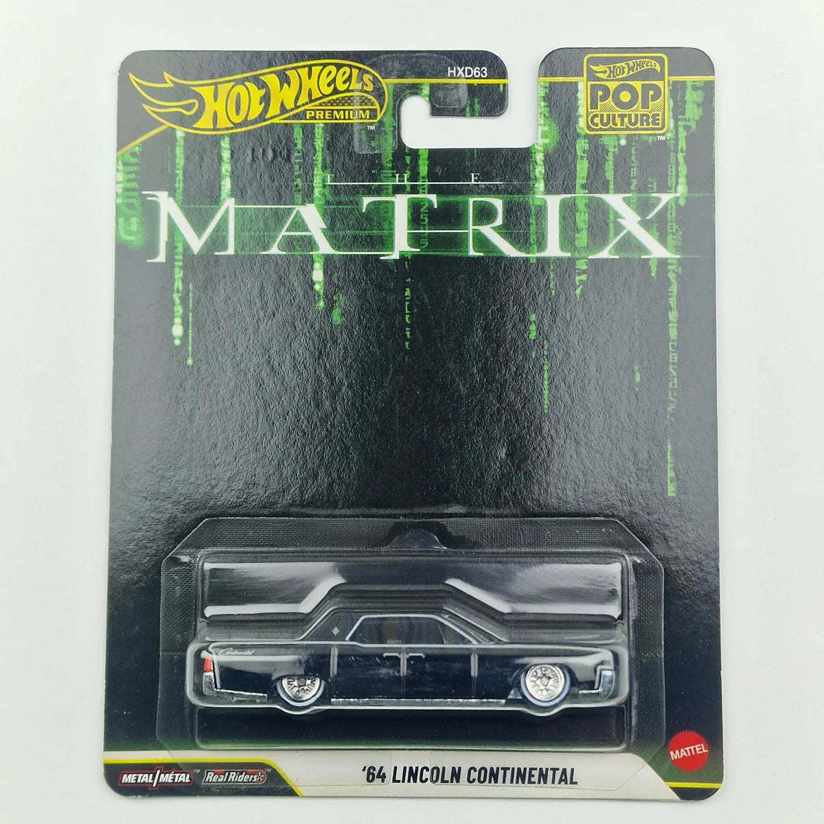 Hot Wheels Premium 64 Lincoln Continental Matrix Black