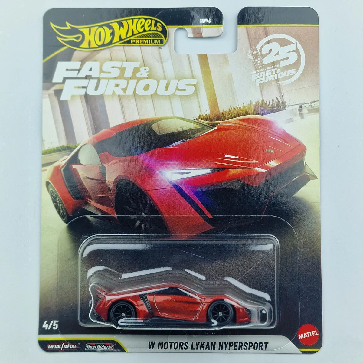 Hot Wheels Premium W Motor Lykan Hypersport Red