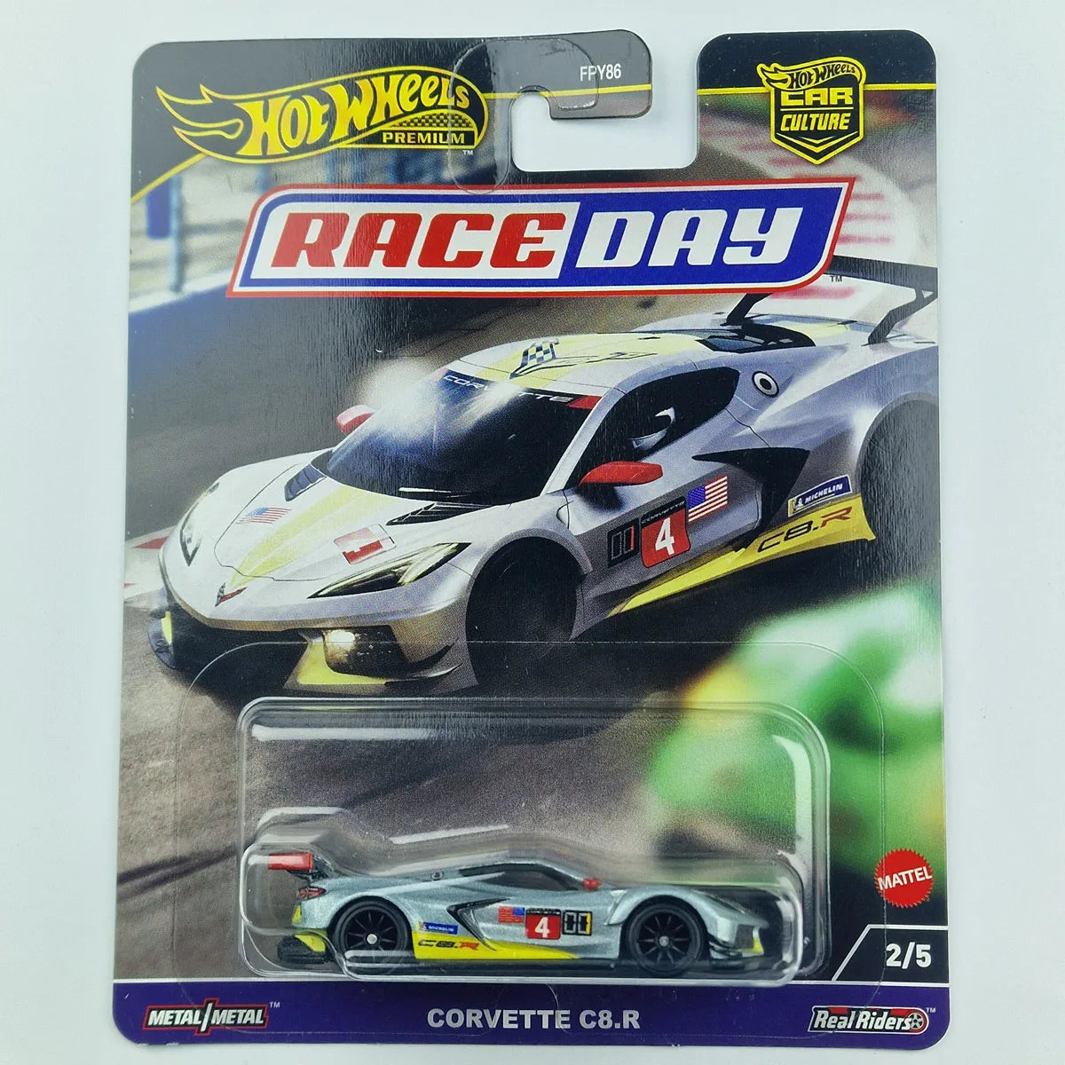 Hot Wheels Premium Corvette C8.R