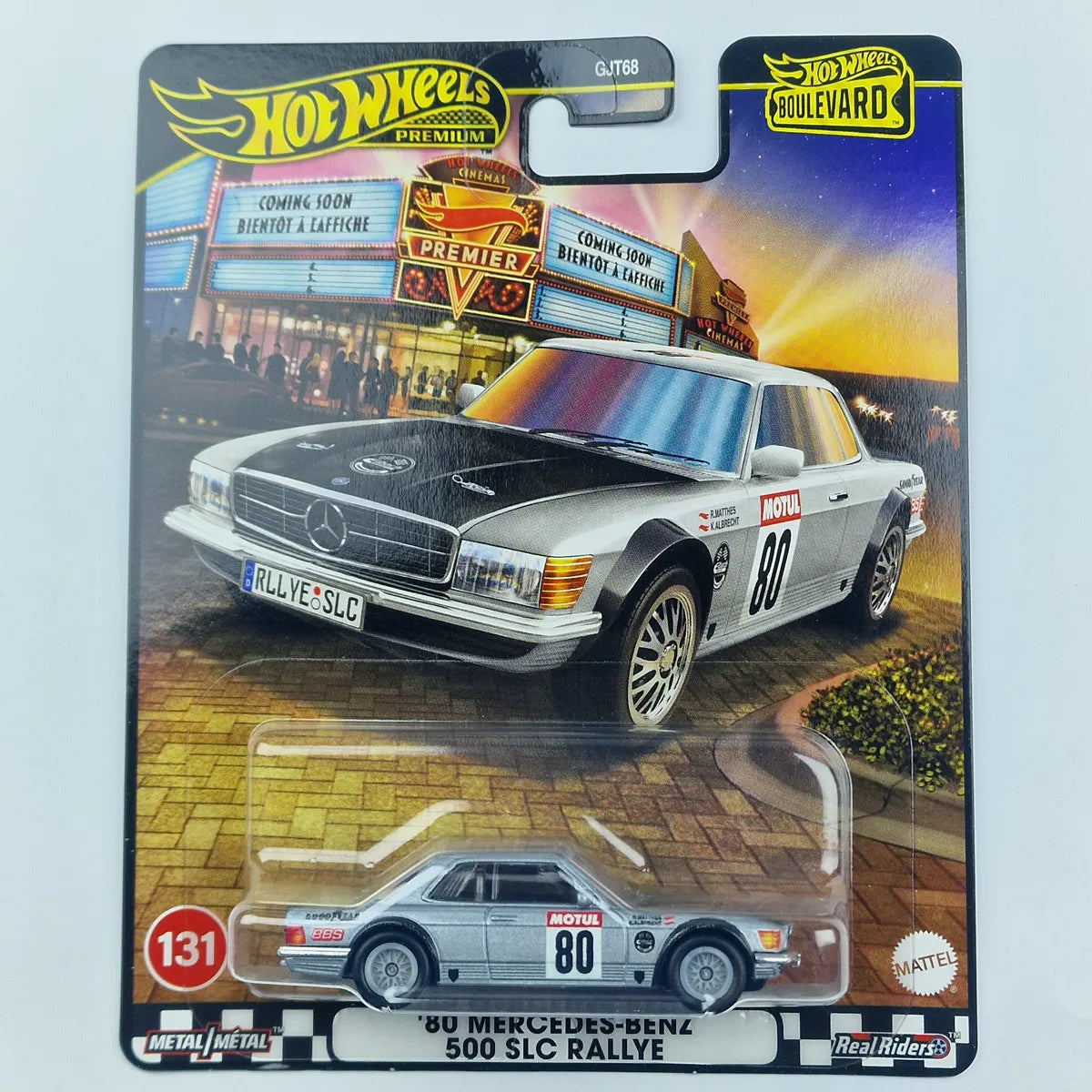 Hot Wheels Premium 80 Mercedes-Benz 500 SLC Rallye