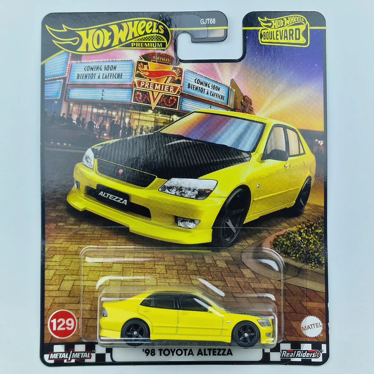 Hot Wheels 98 Toyota Altezza Yellow