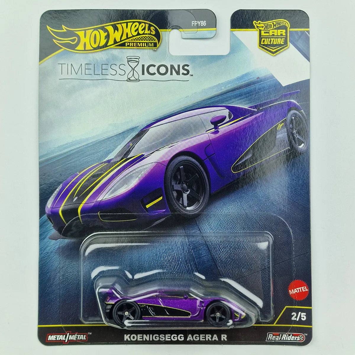 Hot Wheels Premium Koenigsegg Agera R Purple