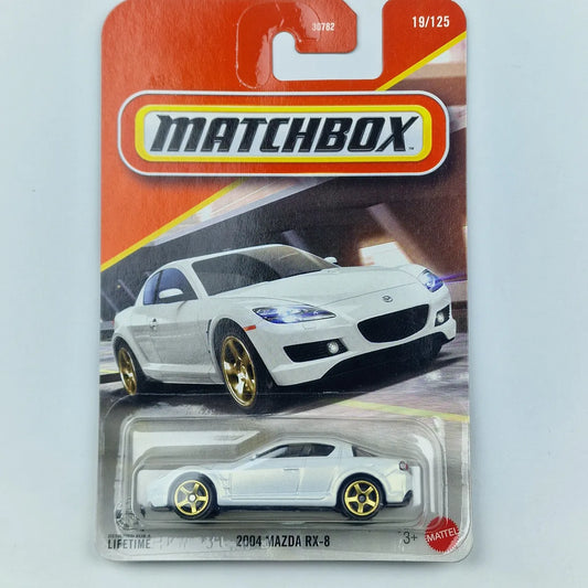 MatchBox 2004 Mazda Rx-8 White