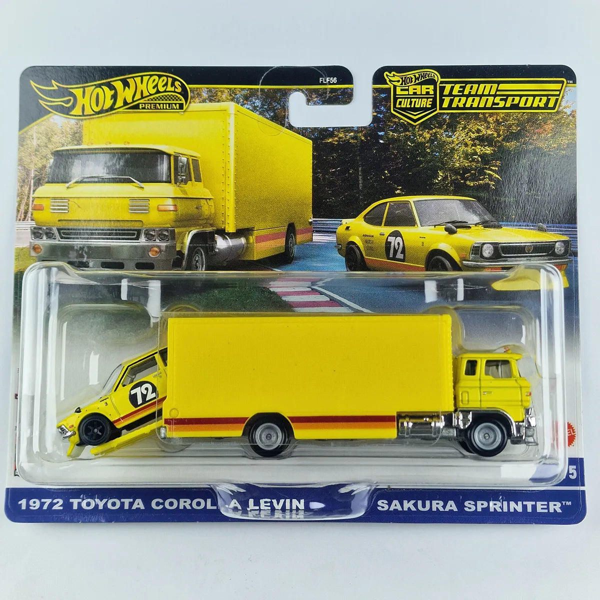 Hot Wheels Team Transport 1972 Toyota Corolla Levin