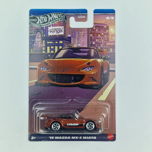 Hot Wheels Silver Series 15 Mazda MX-5 Miata