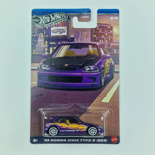 Hot Wheels Silver Series 99 Honda Civic Type R EK9