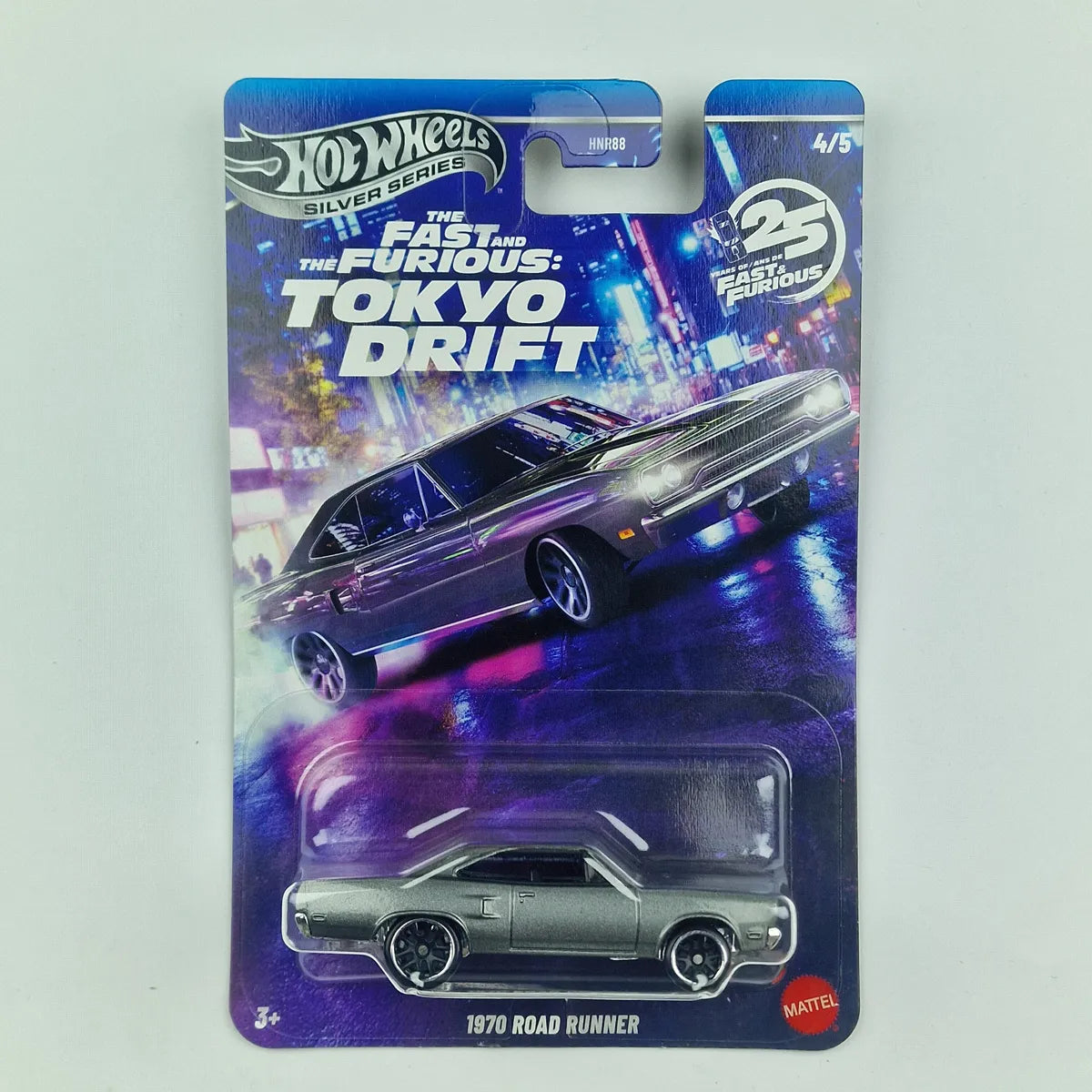 Hot Wheels Silver Series Fast and Furious 1970 Road Runner