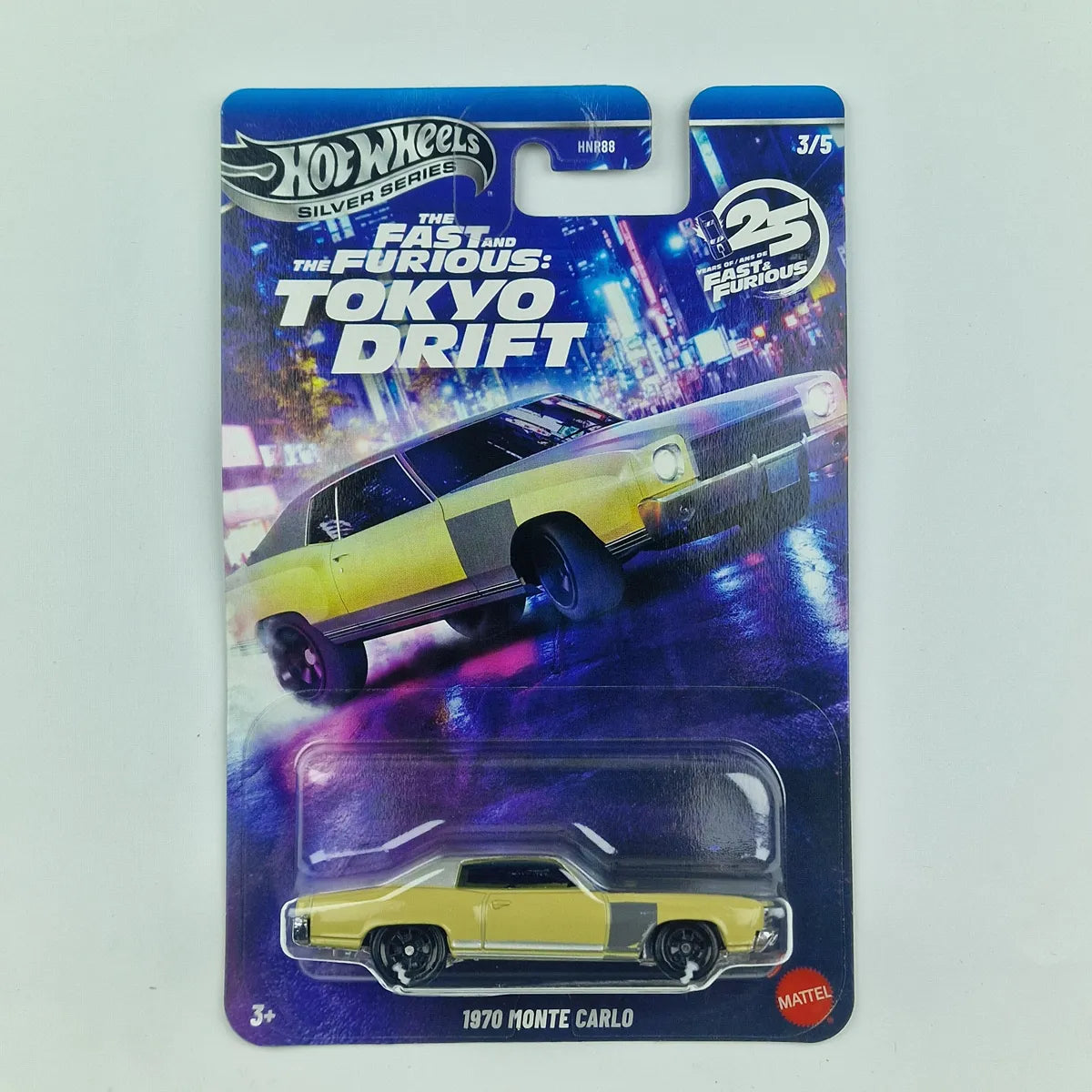 Hot Wheels Silver Series Fast and Furious 1970 Monte Carlo
